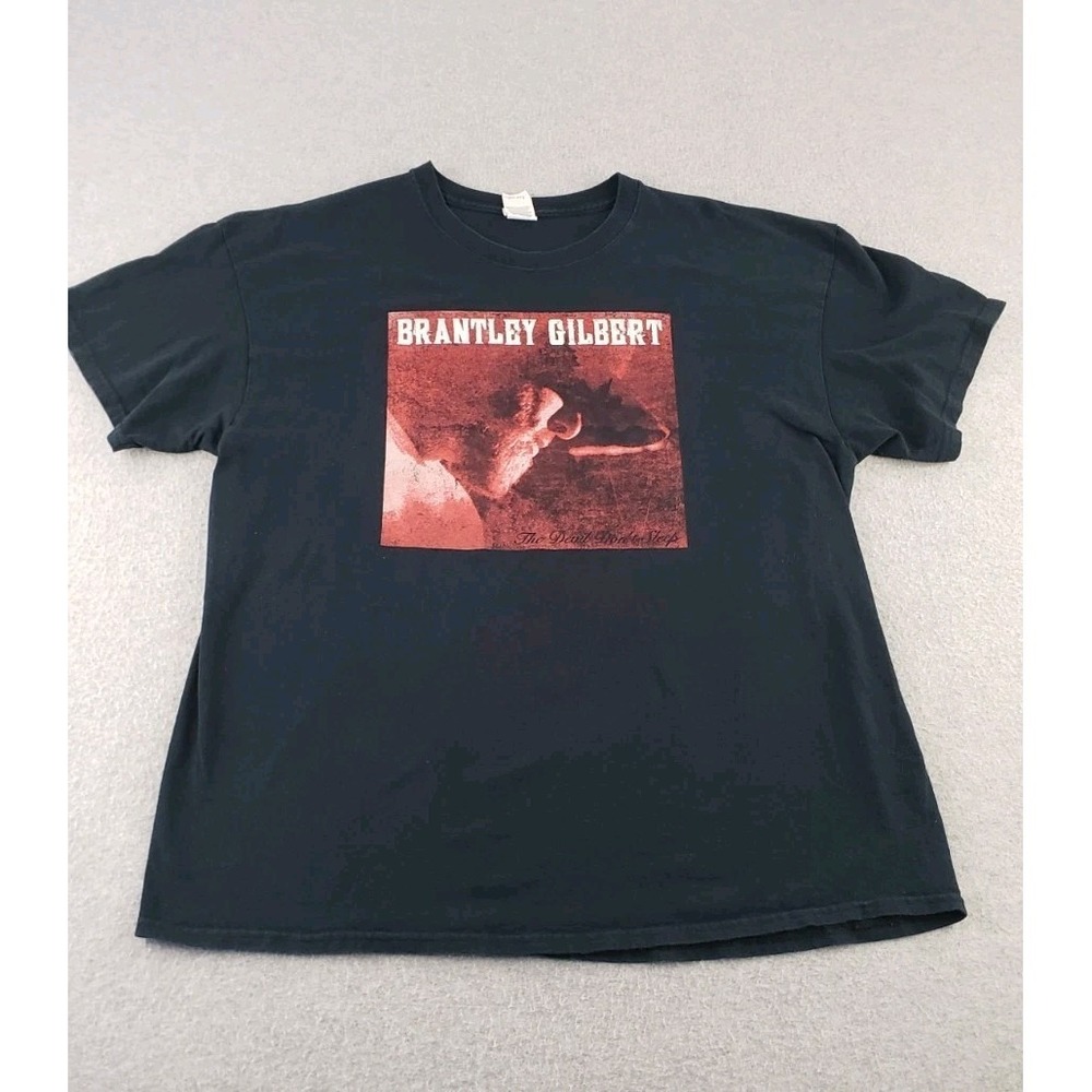 Brantley Gilbert Concert Tour T-shirt XL 2017 Devil Don't Sleep Album Cd Country